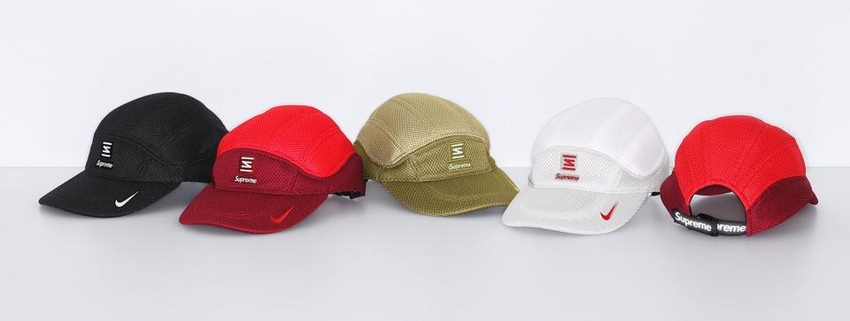 The Supreme x Nike running hat. - Credit: Courtesy of Supreme