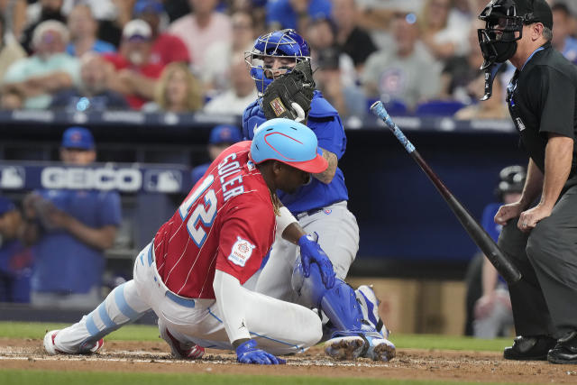 Sánchez helps Marlins hold off Cubs for 7-6 win - The San Diego