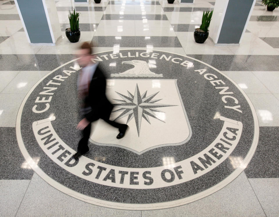 The lobby of CIA headquarters in Langley, Va. (Photo: Larry Downing/Reuters)