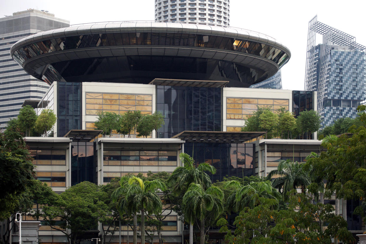 Singapore’s Supreme Court. (PHOTO: Yahoo News Singapore)