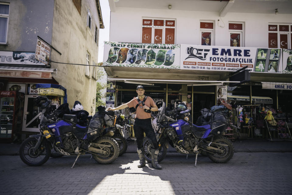 <em>Rule No.1 of an unpredictable moto tour: Choose dependable bikes.</em><p>Andy Cochrane</p>