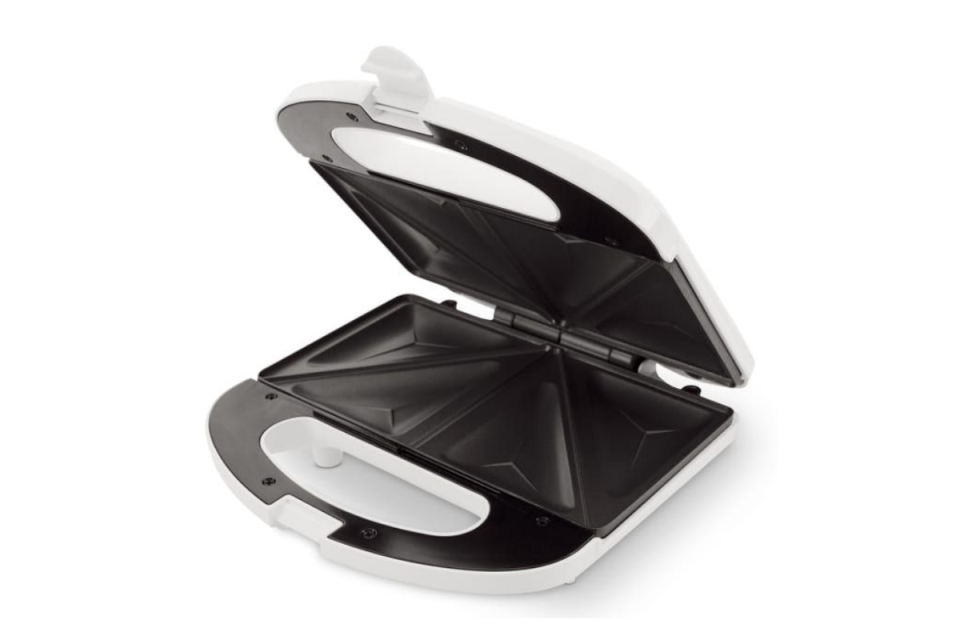 A Kmart toastie maker on a white background