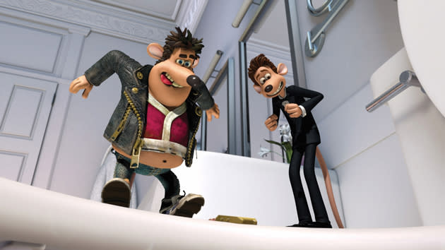 <b>Flushed Away (2006)</b><br><br> The final collaboration between Aardman and DreamWorks, who severed their deal after this made less cash than expected. The company’s first CGI-only adventure, this was still an enjoyable - though slightly too American-ised adventure.