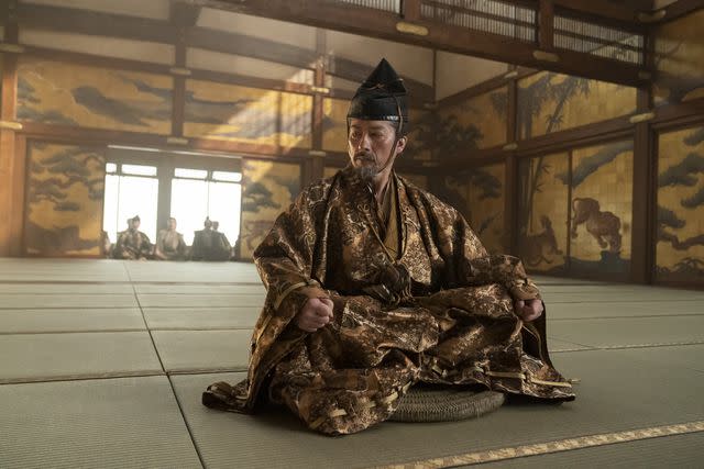 <p>Katie Yu/FX</p> Hiroyuki Sanada as Toranaga in 'Shōgun'