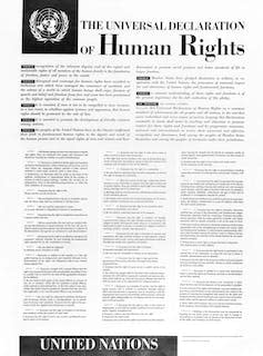 Universal Declaration of Human Rights document