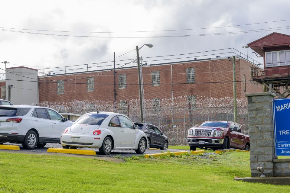 The Marion Correctional Treatment Center is shown Thursday, May 16, 2024, in Marion, Va. A lawsuit over a Virginia prison inmate's death has raised broader questions about conditions at the lockup, and newly obtained records are now providing further insights. The records obtained by The Associated Press show inmates at the Marion Correctional Treatment Center, which houses predominantly mentally ill offenders, were hospitalized for hypothermia at least 13 times in three years. (AP Photo/Earl Neikirk)