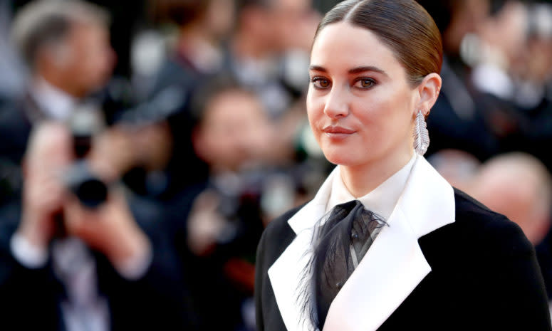 Shailene Woodley on the red carpet.