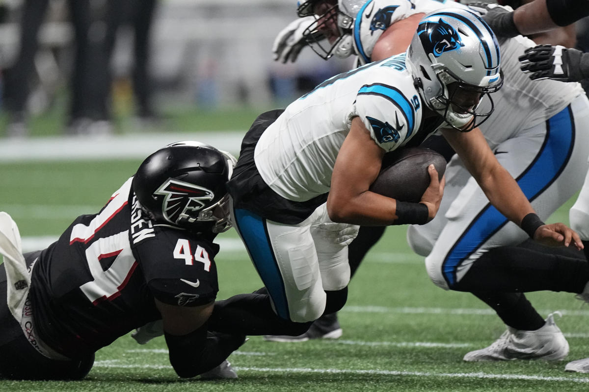 Falcons LB Troy Andersen in NFL concussion protocol