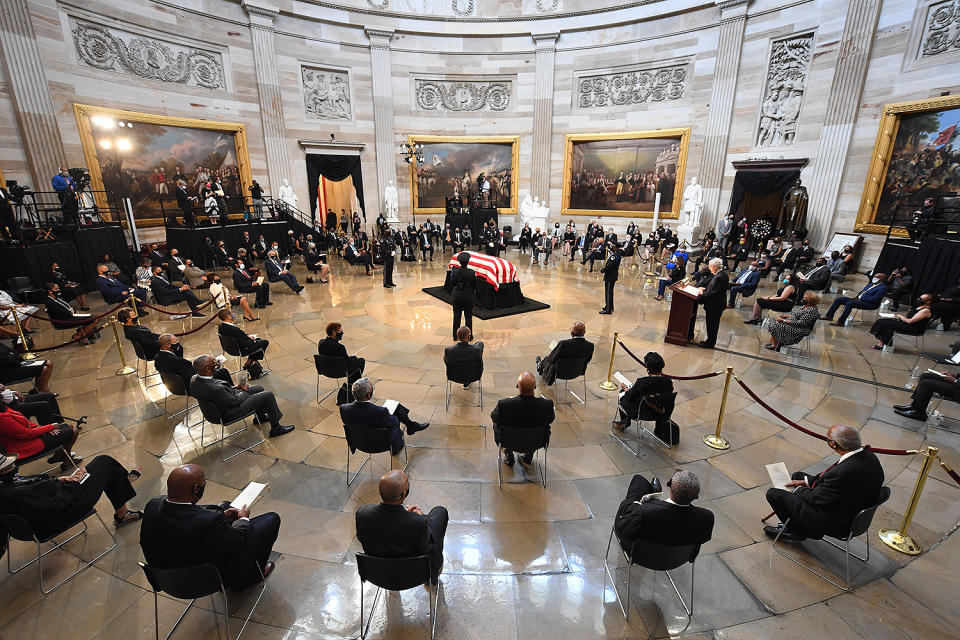 The Most Moving Photos from John Lewis' Funeral and Memorial Services