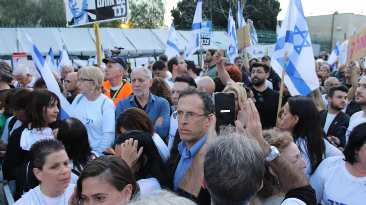 Protest in Israel. Photo: The Times of Israel