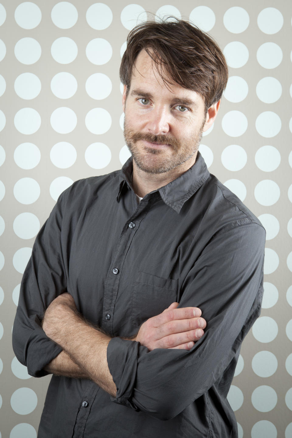 This April 19, 2013 photo shows actor Will Forte in New York. Forte, a cast member on "Saturday Night Live," stars in his first dramatic role in "Run and Jump," a film being shown at the TriBeca Film Festival. (Photo by Amy Sussman/Invision/AP)