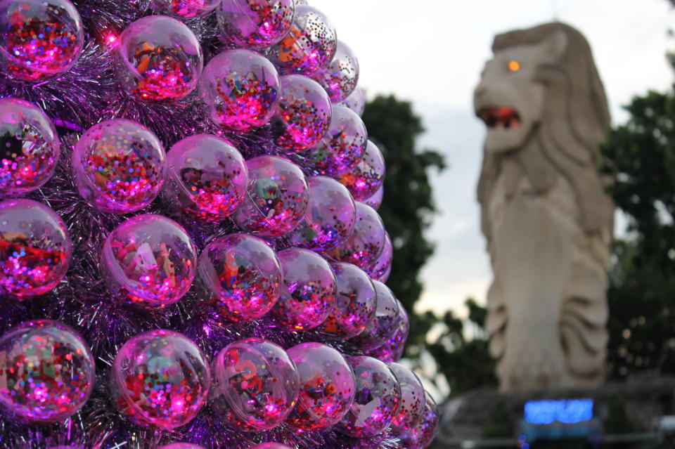 Unique Christmas displays for Singapore's southern precinc