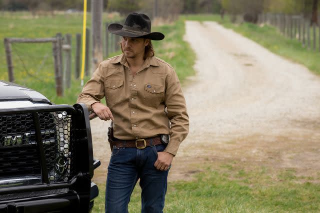 <p>Paramount Network</p> Luke Grimes as Kayce Dutton on <em>Yellowstone</em>