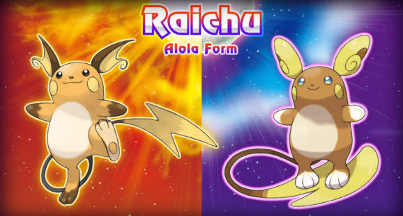 All Alola Forms in Pokemon Sun and Moon! 