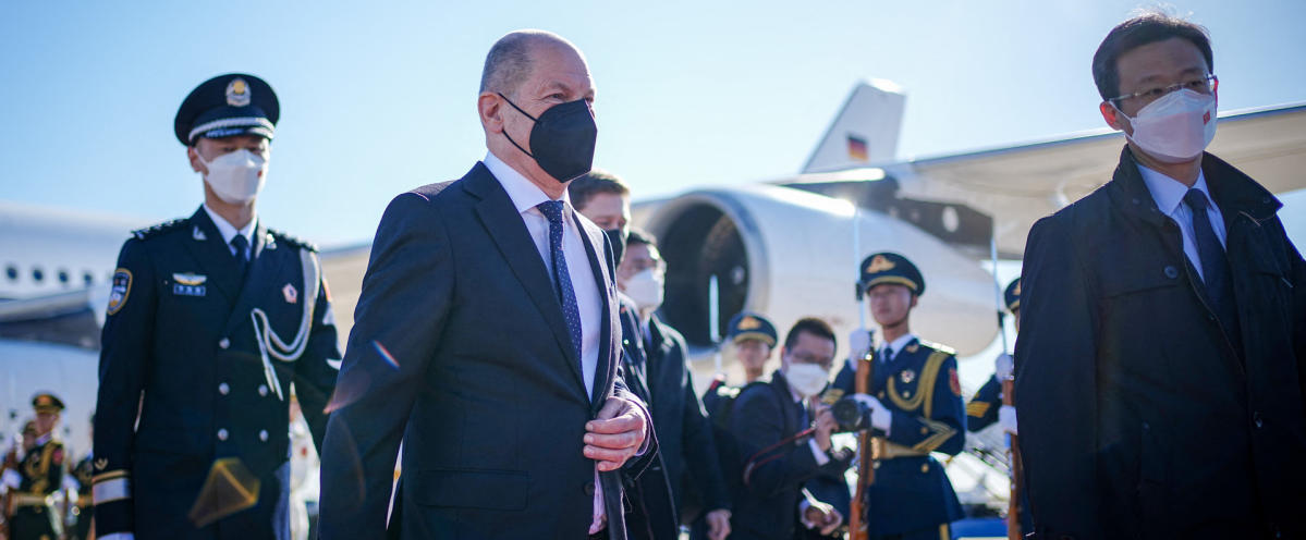 Der umstrittene Besuch von Olaf Scholz in Peking