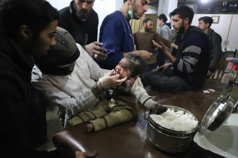 An estimated 400,000 Syrian civilians are trapped in Eastern Ghouta