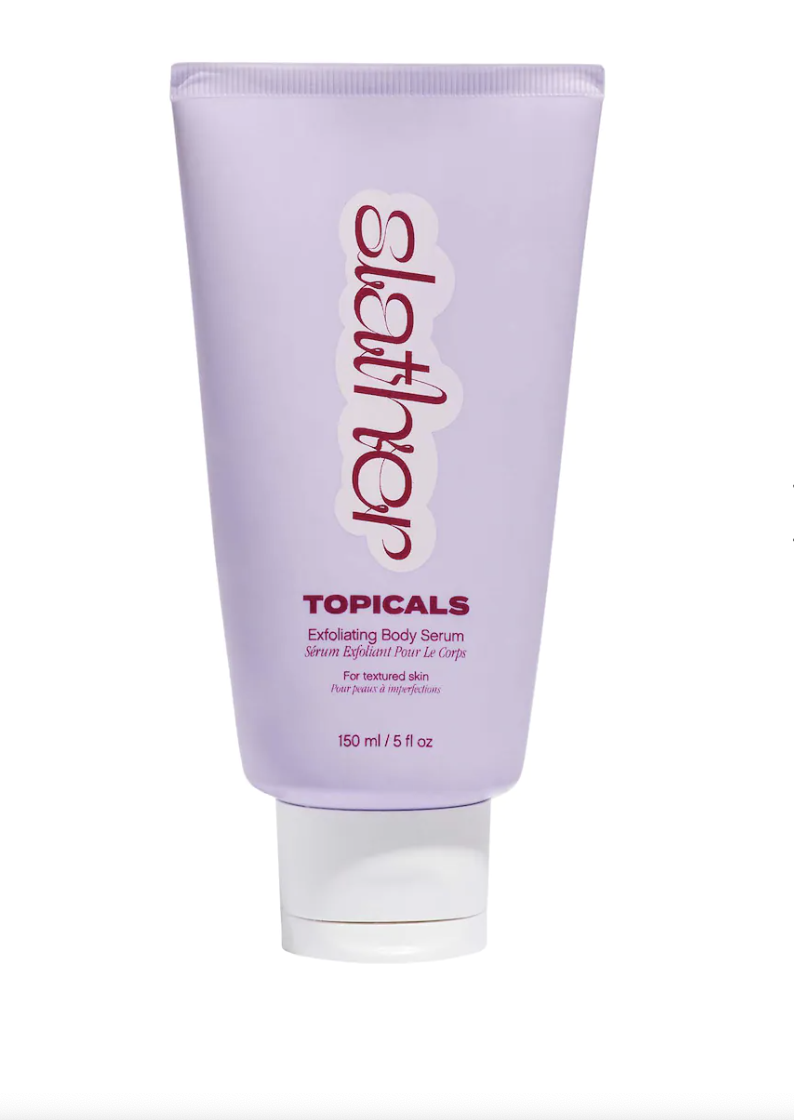 6) Slather Exfoliating Body Serum