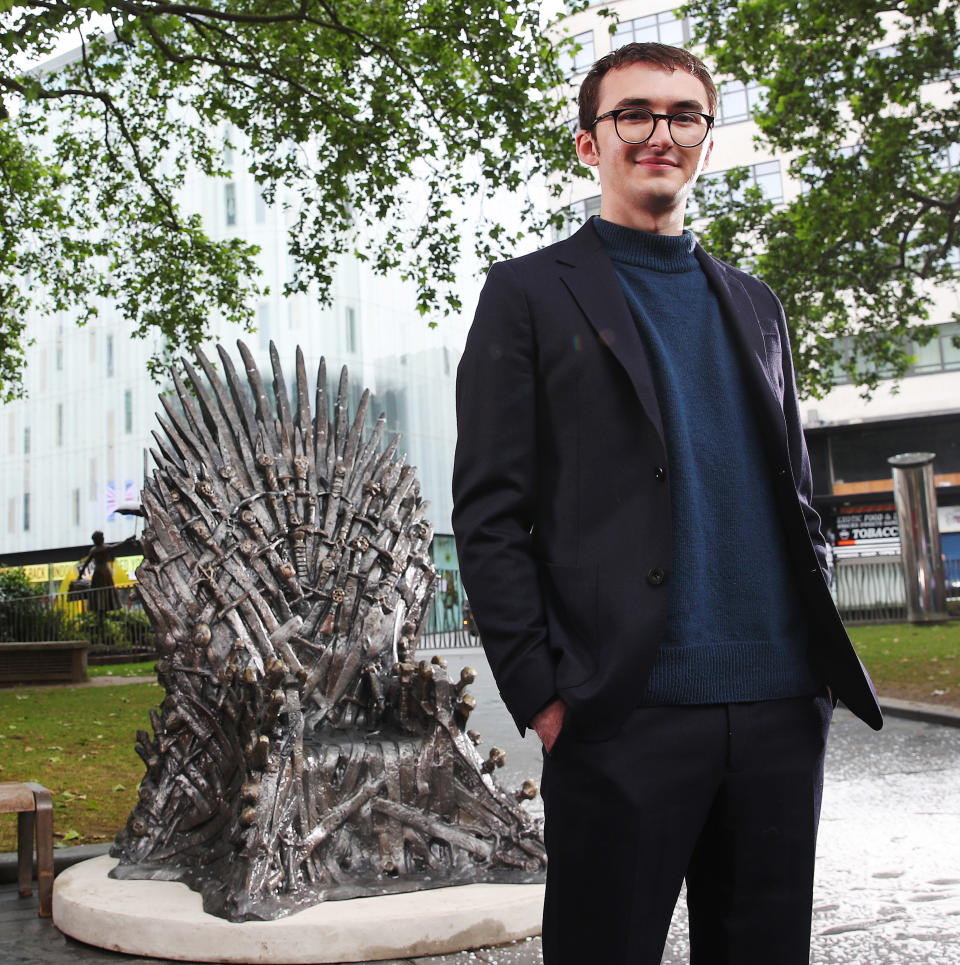 The Iron Throne has been added to the Scenes in the Square statue trail. (Joe Pepler/PinPep)