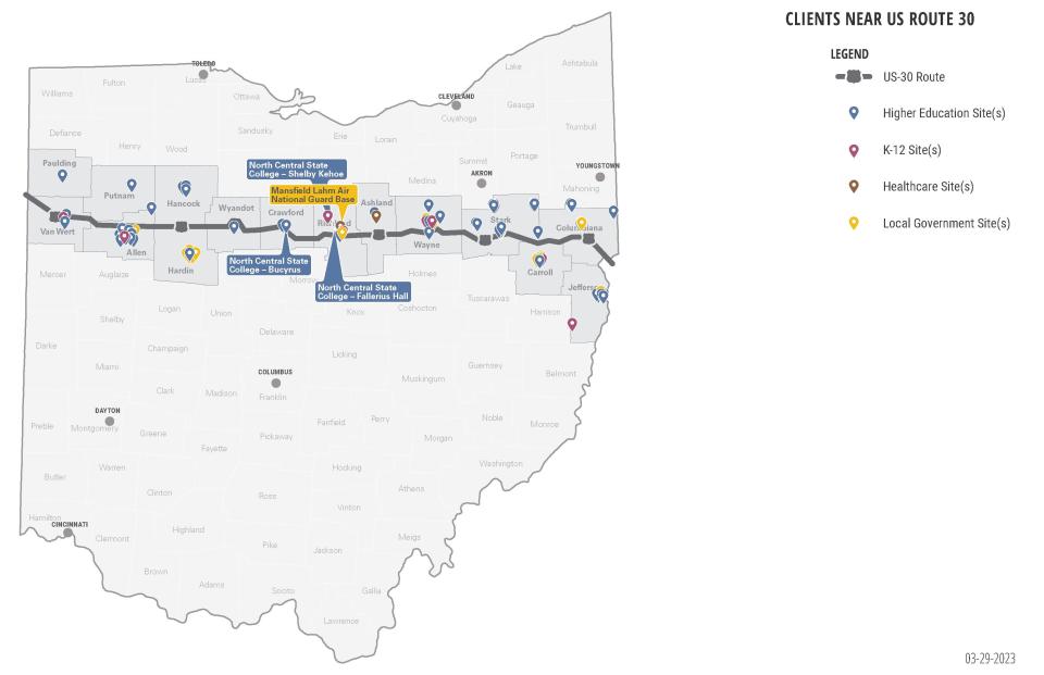 State and local officials wants to make Richland County the hub of a proposed broadband high speed internet expansion running from Lima to Canton along U.S. 30, which would have significant benefits for economic development.