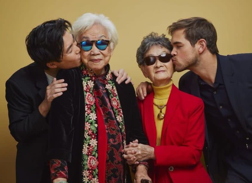 《奶奶跟外婆》是新銳台裔導演王湘聖紀錄與祖母生活的家庭影像。（翻攝自nainaiandwaipo IG）