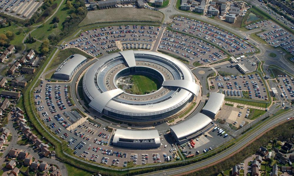 The GCHQ building in Cheltenham. The British spies are said to have targeted the computers of Belgacom employees working in security and maintenance with faked LinkedIn messages.
