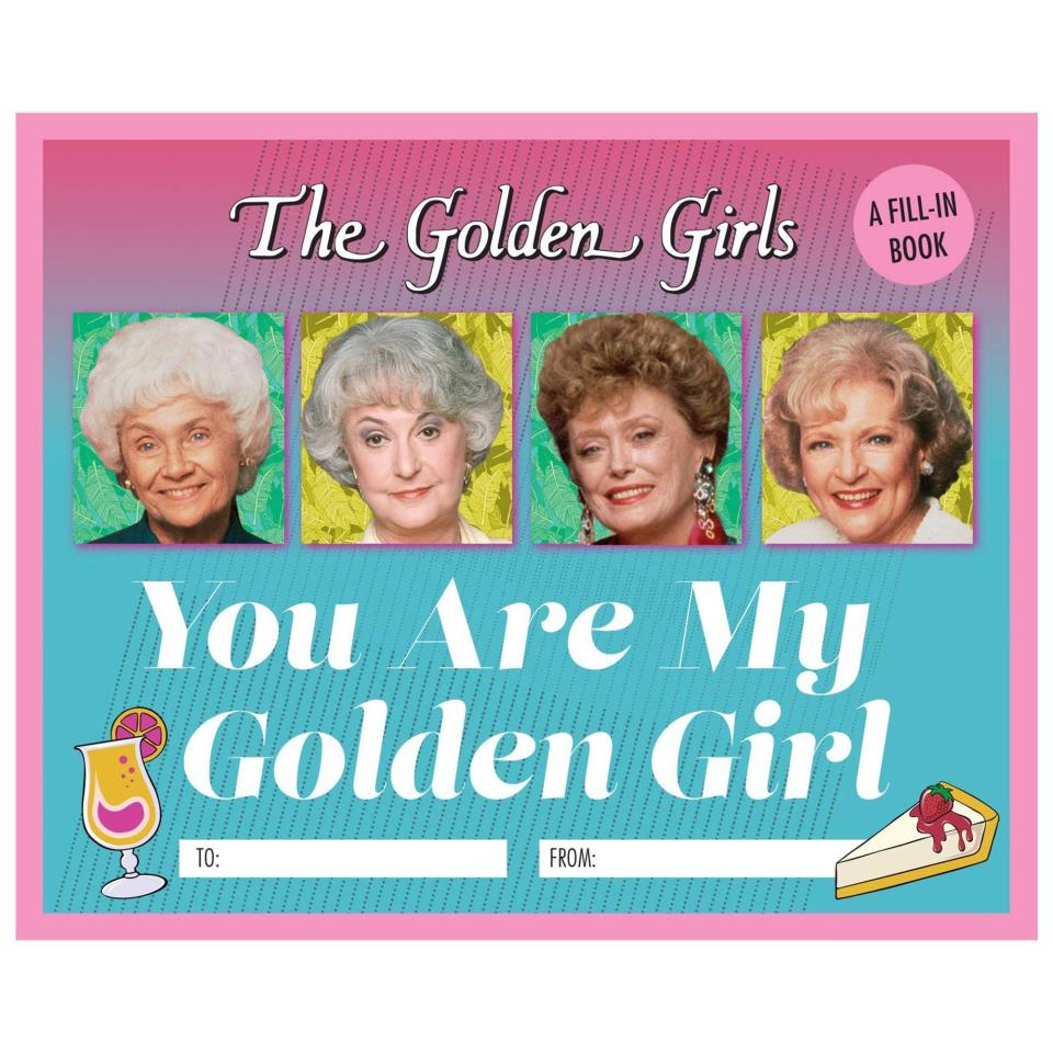 'Golden Girls' Fill-In Book