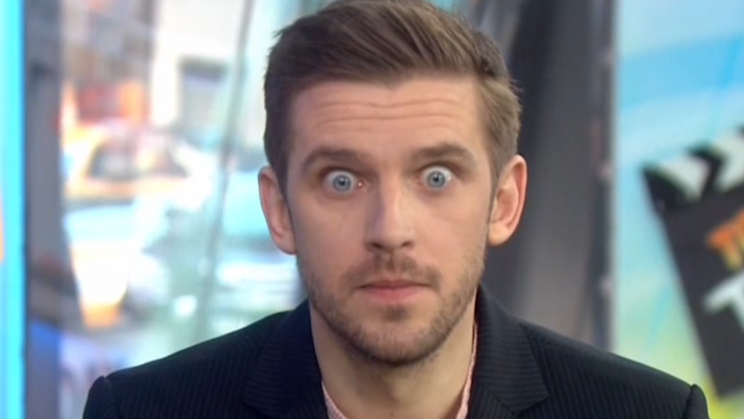 You must not look away from Dan Stevens’s eyes. (Photo: <em>Today</em>)