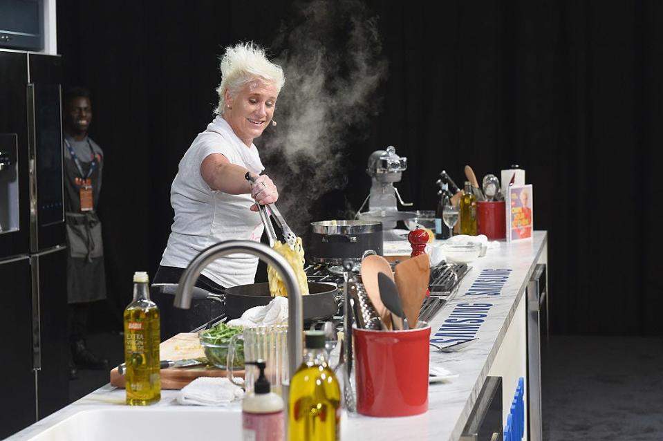 Food Network star Anne Burrell will be hosting the 20th annual Celebrity Chefs' Brunch on April 30 at the DuPont Country Club.