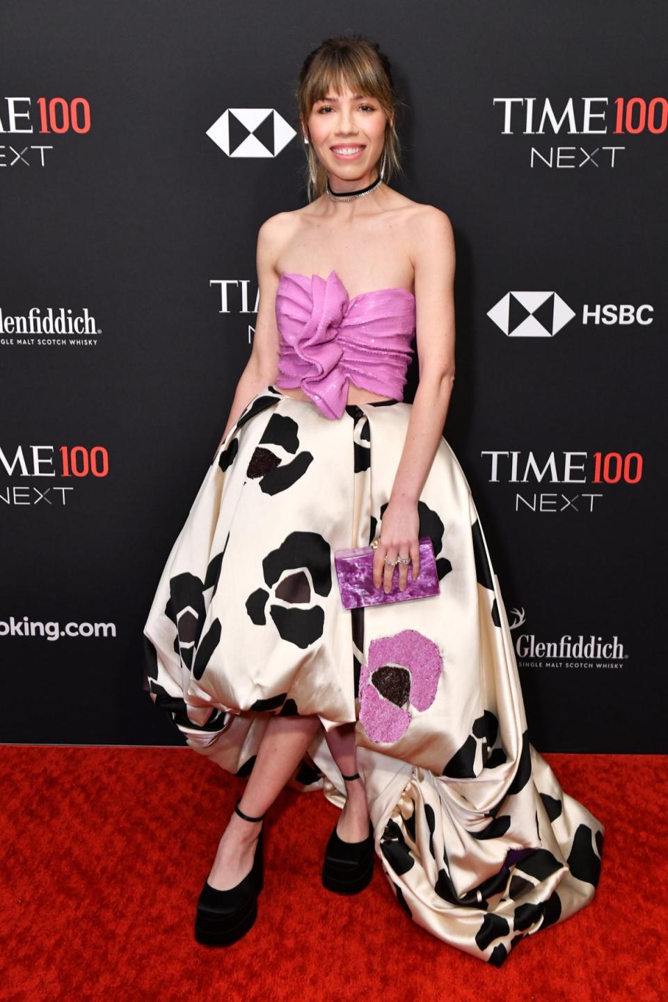 Jennette McCurdy attends TIME100 Next Gala at SECOND Floor on October 25, 2022 (Getty Images for TIME)