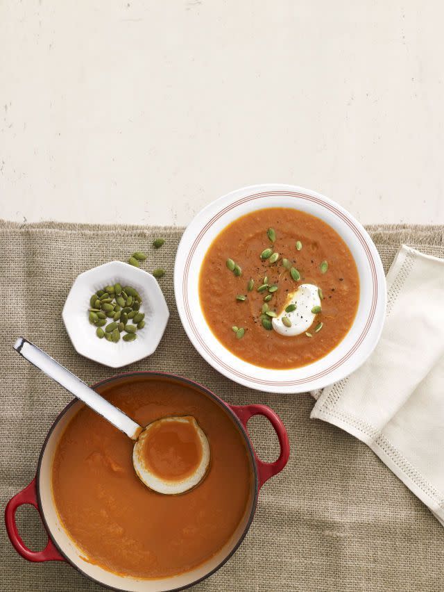 Moroccan Carrot Soup