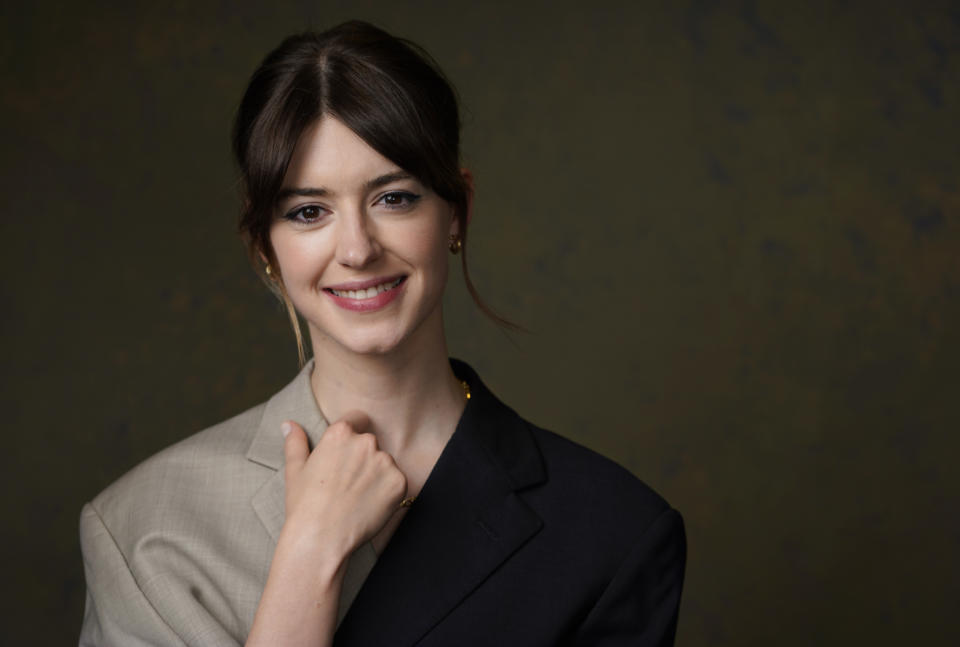 Daisy Edgar-Jones, a cast member in the film "Where the Crawdads Sing," poses for a portrait at the London Hotel, Friday, July 8, 2022, in West Hollywood, Calif. (AP Photo/Chris Pizzello)