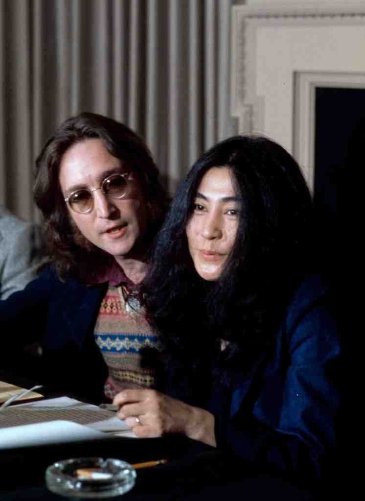 Yoko Ono was well aware that she was blamed as being a bad influence on John Lennon — admitting she was the scapegoat for him using heroin. Universal History Archive/Universal Images Group via Getty Images