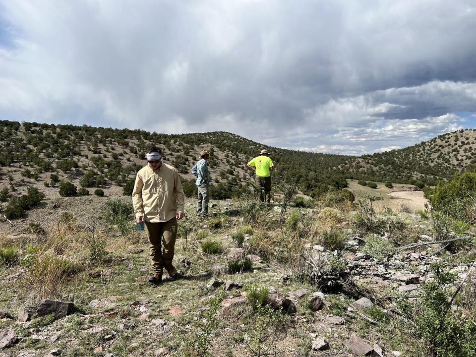 After the potential undocumented pueblo sites are identified by air, they must be verified by University of Missouri researchers doing field work on the ground through a process known as “ground-truthing.”