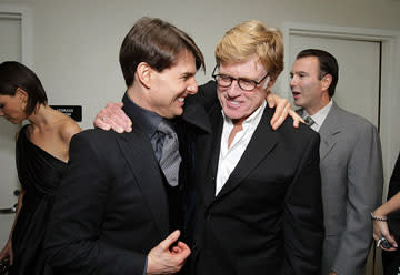 Tom Cruise and Robert Redford at the AFI Fest opening night gala presentaion of United Artists' Lions for Lambs