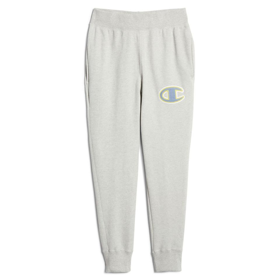 Reverse Weave Embroidered Logo Sweatpants