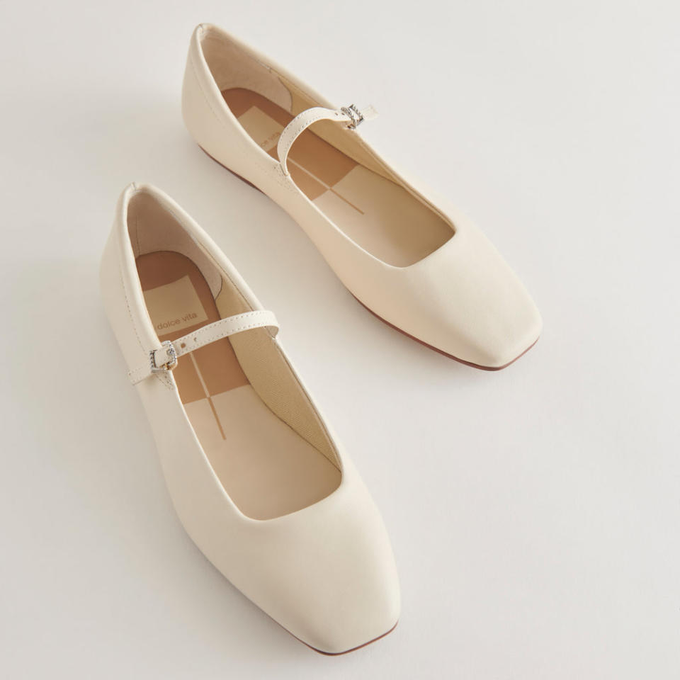 <p><a href="https://go.redirectingat.com?id=74968X1596630&url=https%3A%2F%2Fwww.dolcevita.com%2Fproducts%2Freyes-flats-ivory-leather&sref=https%3A%2F%2Fwww.cosmopolitan.com%2Fstyle-beauty%2Ffashion%2Fg41381707%2Fbest-mary-janes%2F" rel="nofollow noopener" target="_blank" data-ylk="slk:Shop Now;elm:context_link;itc:0;sec:content-canvas" class="link ">Shop Now</a></p><p>Reyes Ballet Flats</p><p>dolcevita.com</p><p>$120.00</p>