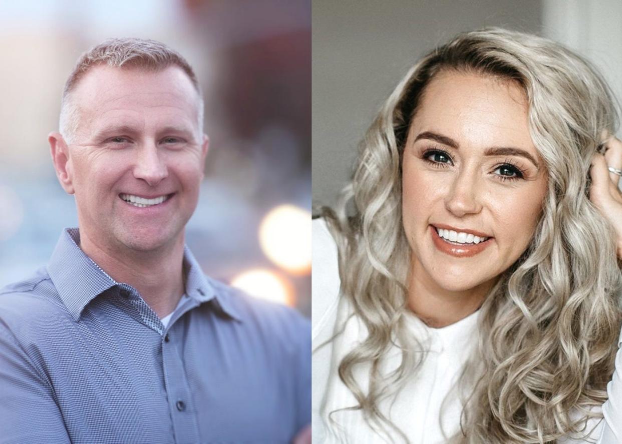 Candidates Kevin Crye and Erin Resner compete in the race for Shasta County Supervisor, District 1, in November's general election.