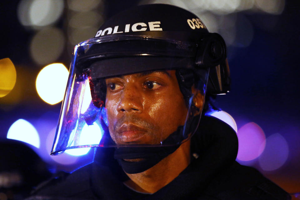 Charlotte protests mostly peaceful on third night