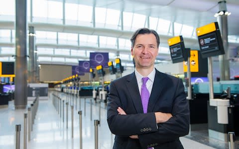 Heathrow boss John Holland Kaye