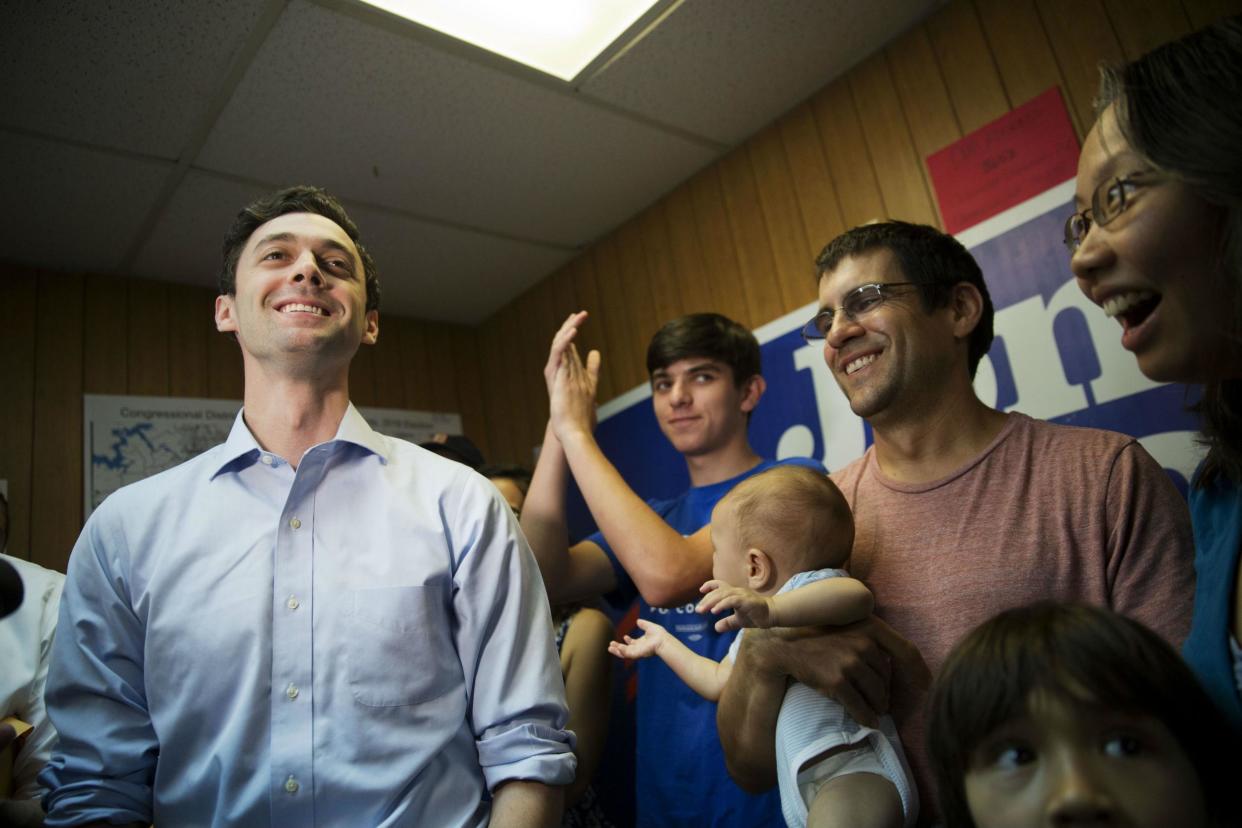 Mr Ossoff is looking to become the first Democrat to win here since 1979: AP