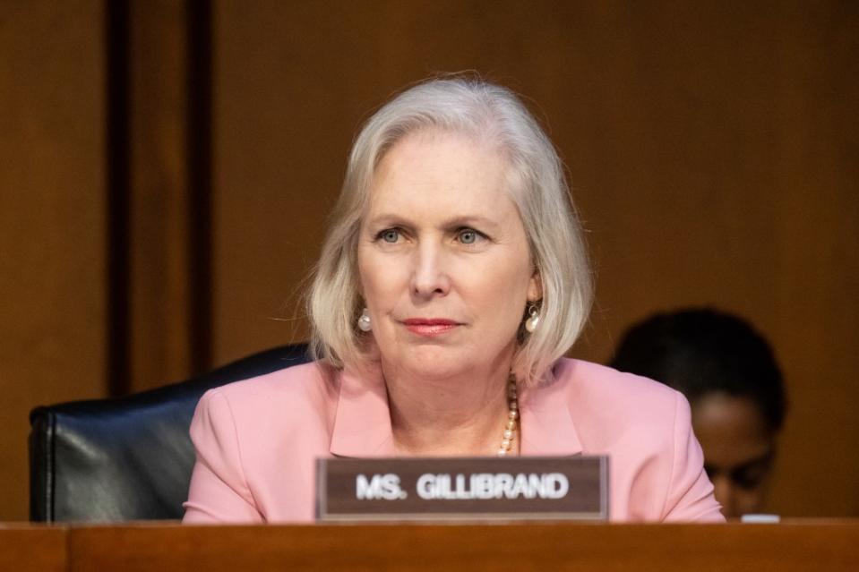 Castronuova is looking to take on Democrat incumbent Sen. Kirsten Gillibrand. Bill Clark/CQ-Roll Call, Inc via Getty Images