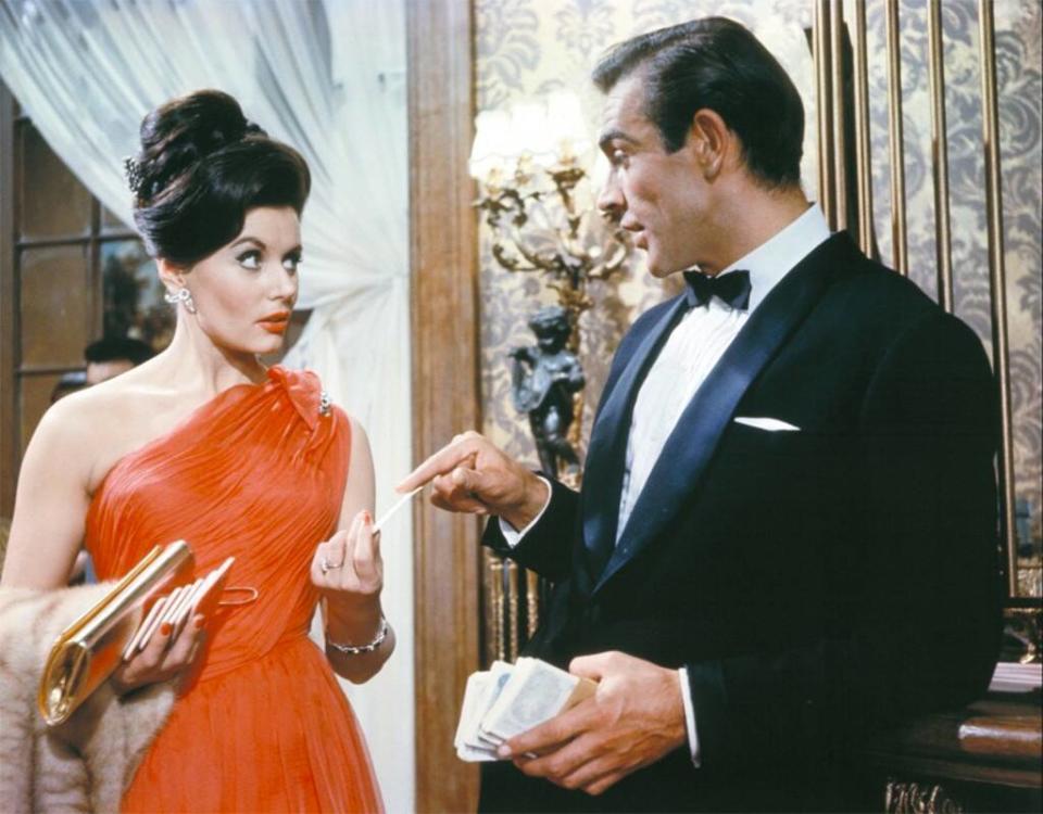 Eunice Gayson, Sean Connery, Dr. No, James Bond