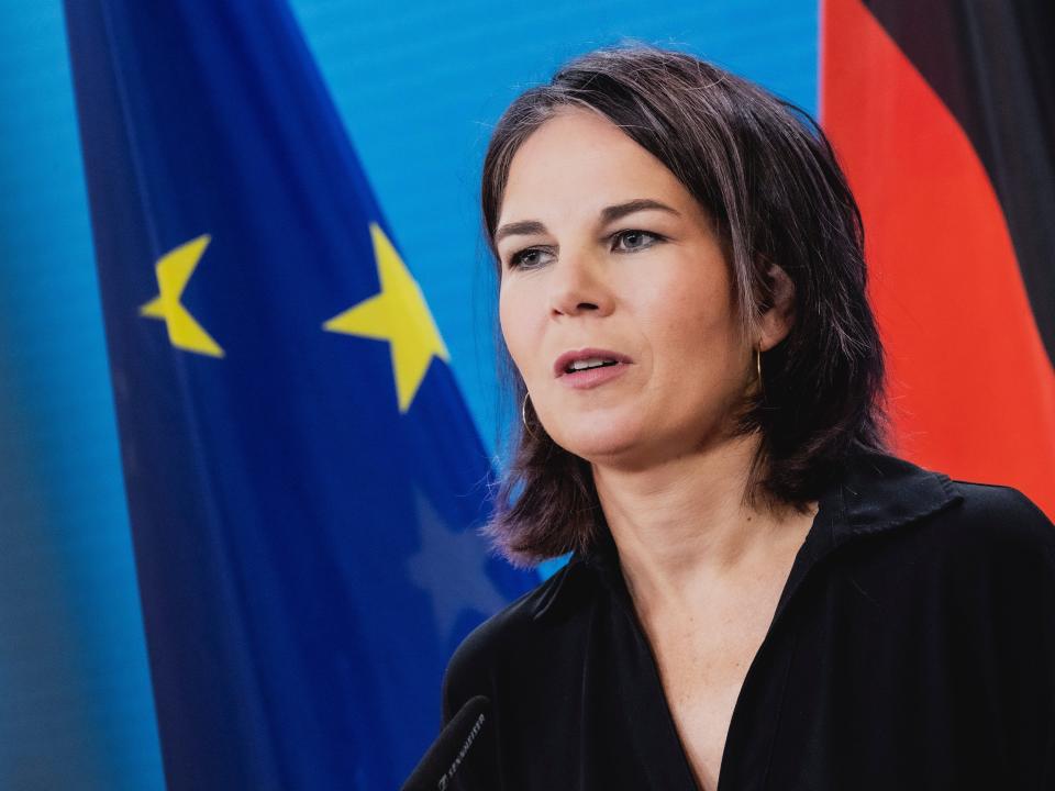 Annalena Baerbock, German Foreign Minister.