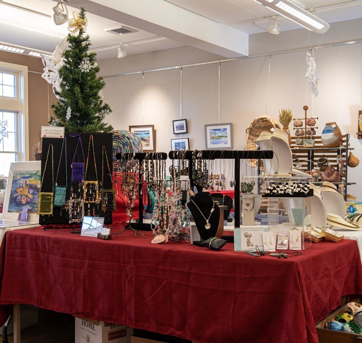 The Falmouth Art Center Holiday Marketplace.