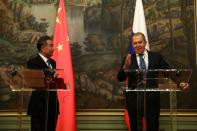 Russia's Foreign Minister Lavrov and China's State Councilor Wang meet in Moscow