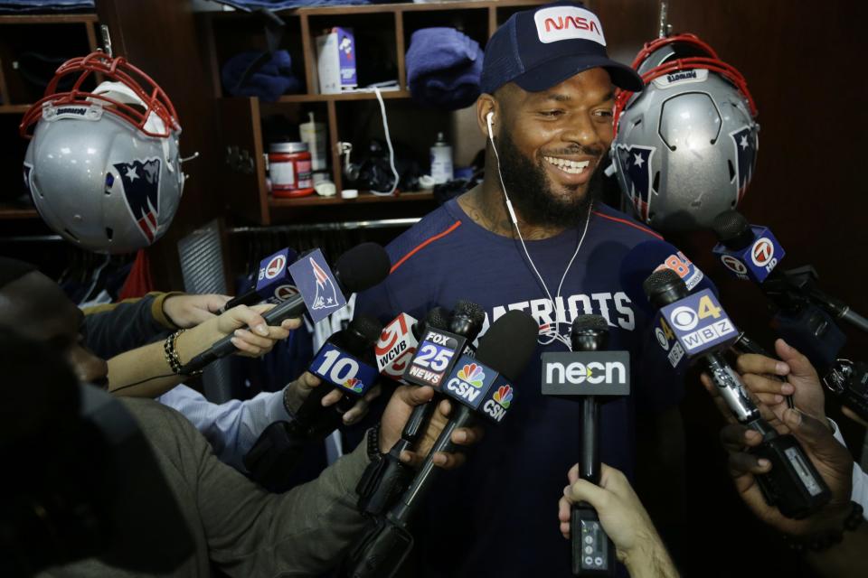 Patriots TE Martellus Bennett. (AP)