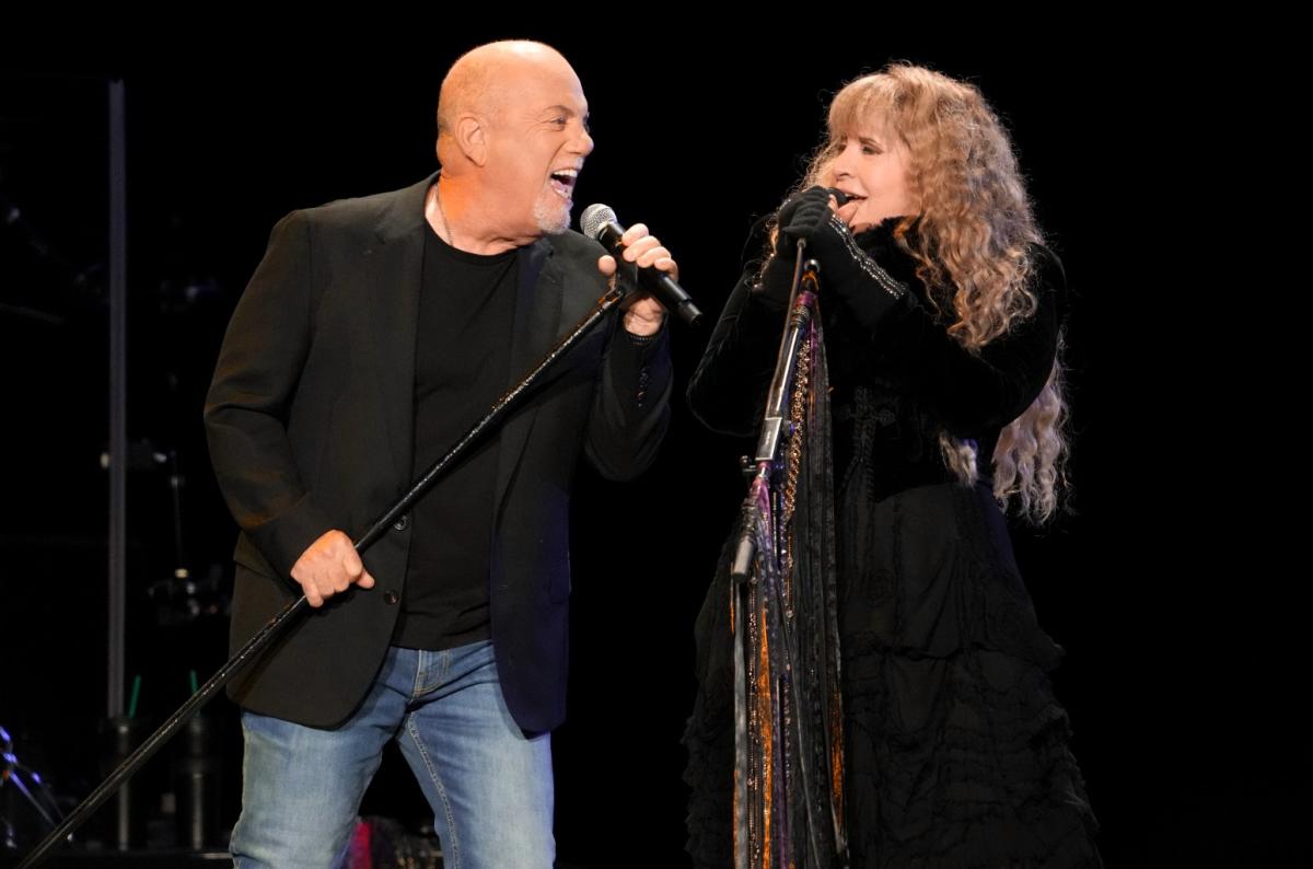 Billy Joel & Stevie Nicks Duet on ‘Stop Draggin’ My Heart Around,’ ‘And