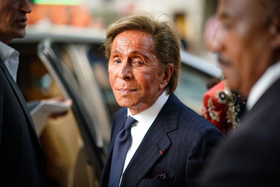 Valentino Garavani (Photo by Edward Berthelot/Getty Images)