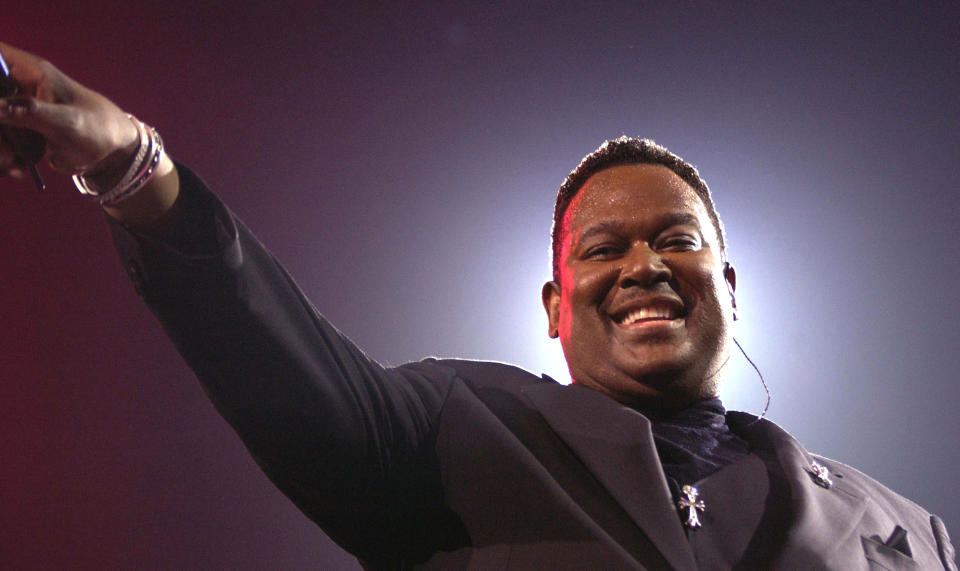 Luther Vandross performing