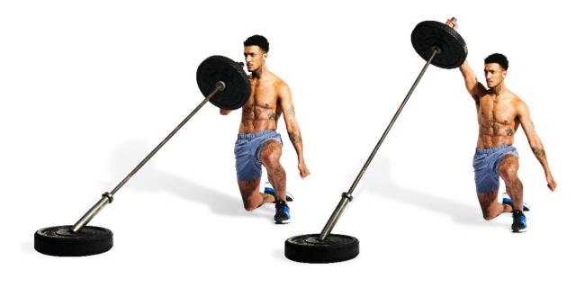 Landmine Explosive Body Complex Workout - Muscle & Fitness